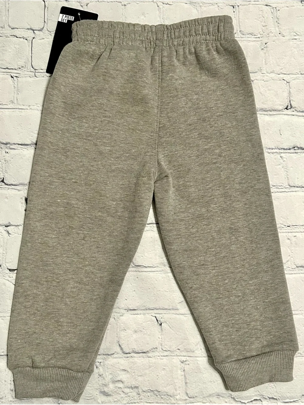 NWT Hurley Toddlers Joggers & Sweatshirt Set - Pastel Multicolor Logo (24 Mos)